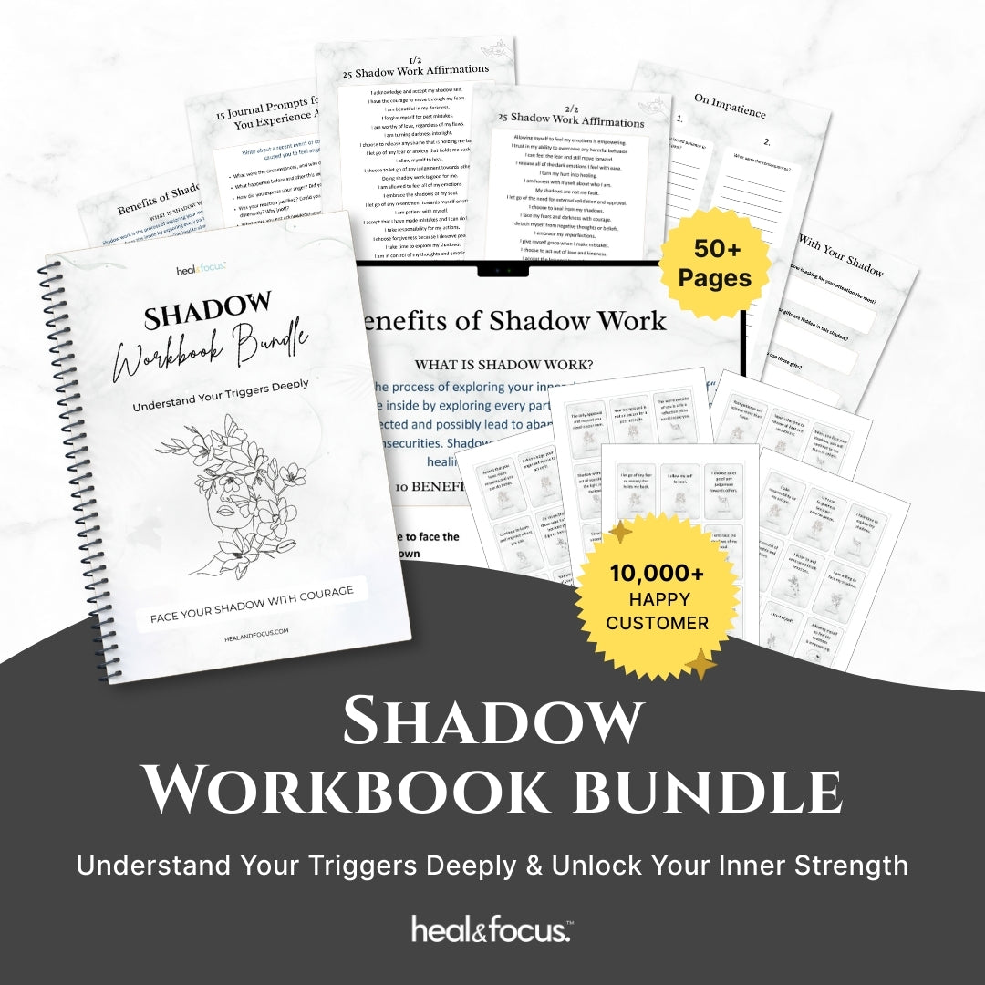 Shadow Workbook Bundle – Shadow Work Journal for Triggers & Healing ...