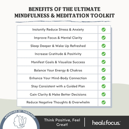 The Ultimate Mindfulness & Meditation Toolkit for Stress Relief