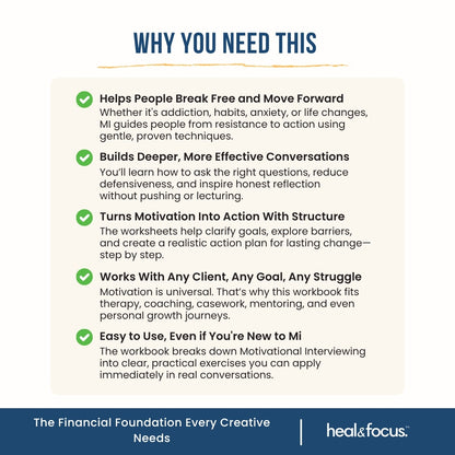 Motivational Interviewing Workbook – Inspire Change Through Connection
