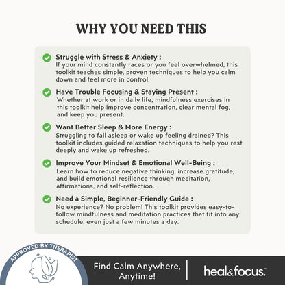 The Ultimate Mindfulness & Meditation Toolkit for Stress Relief