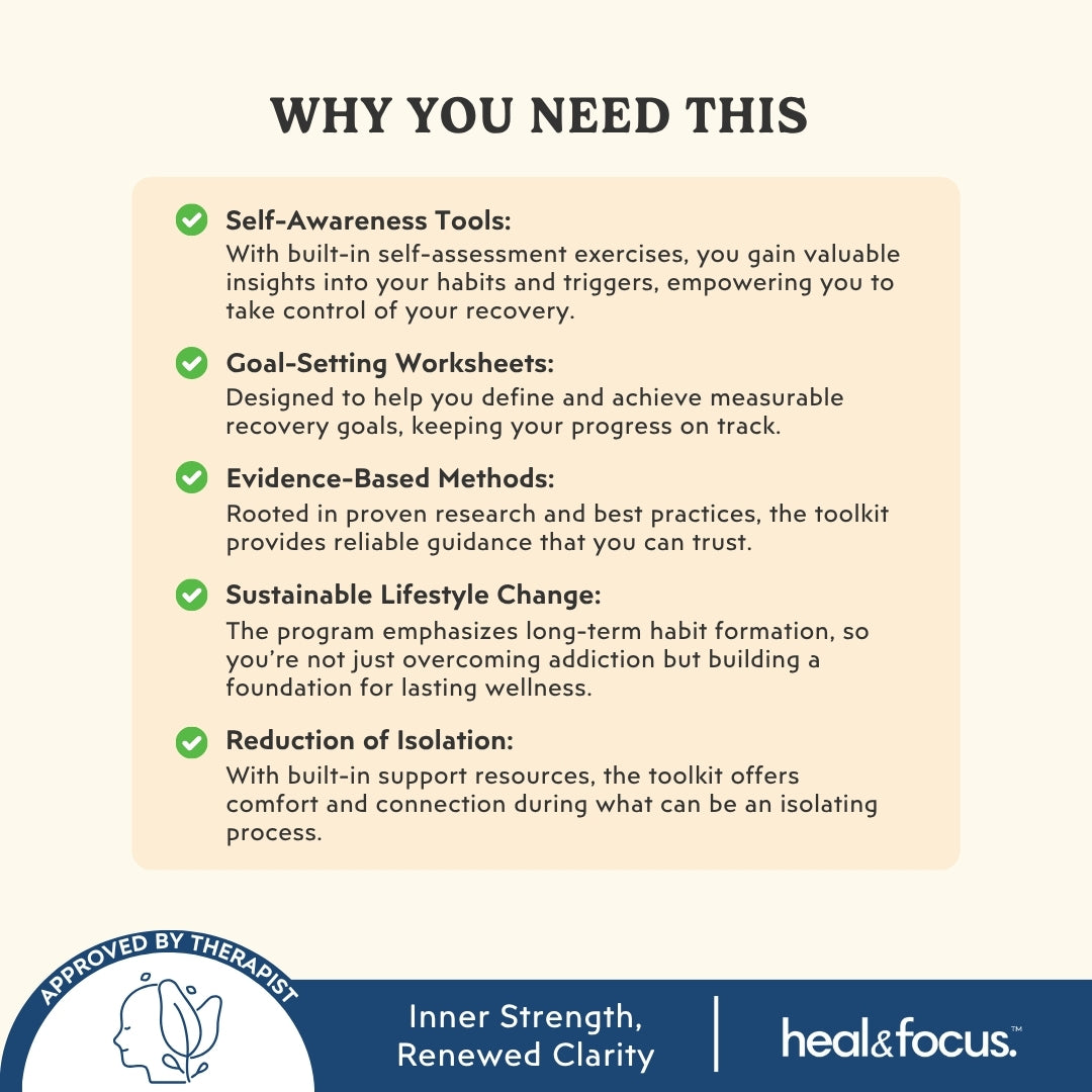 Addiction Recovery Toolkit | Support, Strength & Healing Strategies