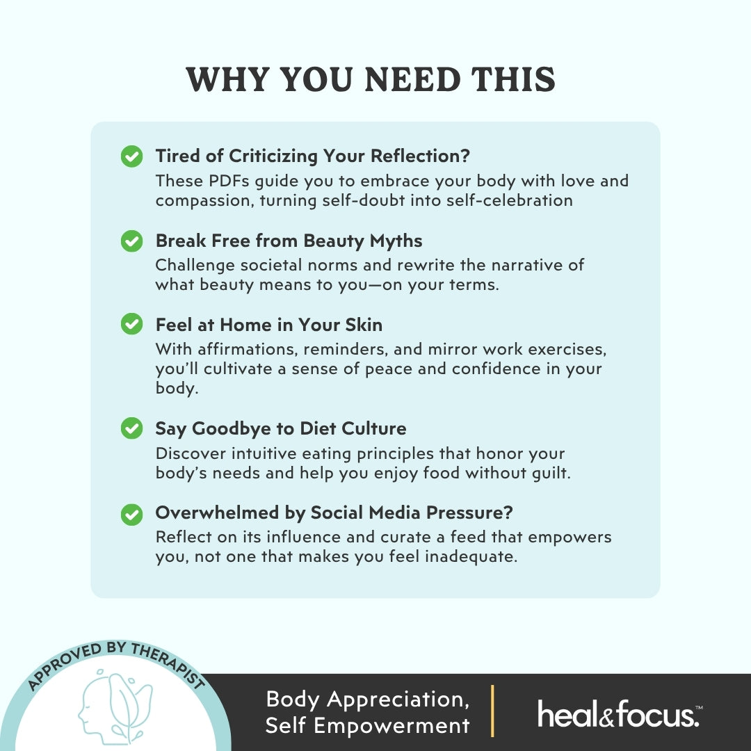 Body Positivity Bundle - Self-Love, Growth, and Gratitude