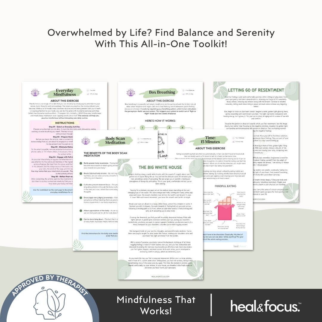 The Ultimate Mindfulness & Meditation Toolkit for Stress Relief