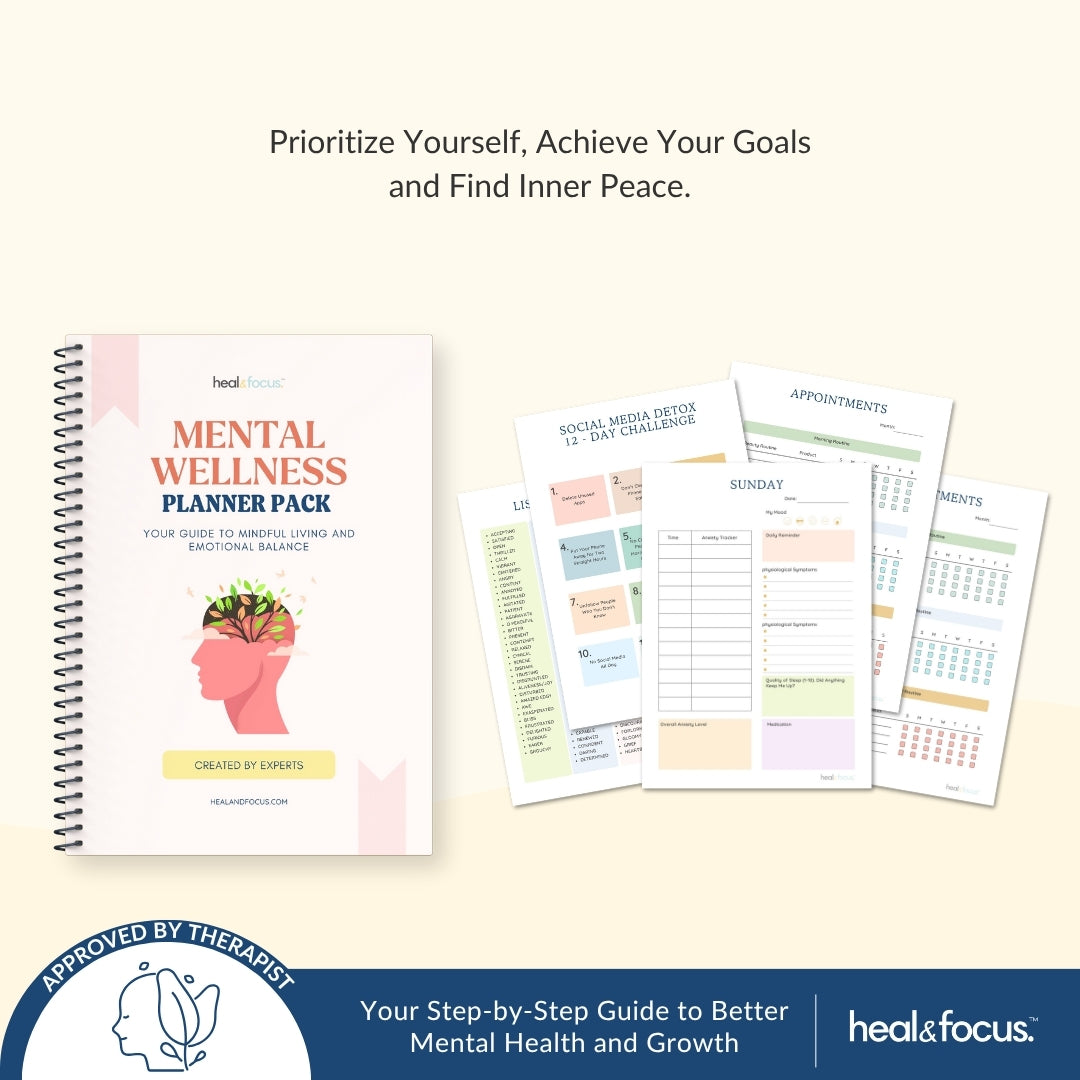 All 5 Therapist-Approved Workbooks for Lasting Emotional Relief, Resilience, Heal, Rebuild & Thrive | The Healing & Recovery Bundle