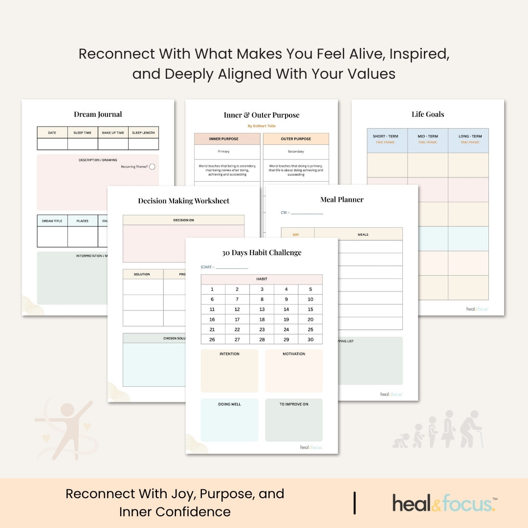 Life Purpose Workbook – Discover Your Meaning, Values & Direction