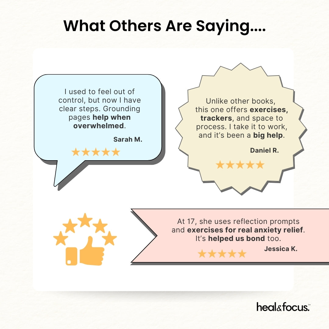 Panic Attack Relief Worksheets – Regain Calm, Control & Confidence