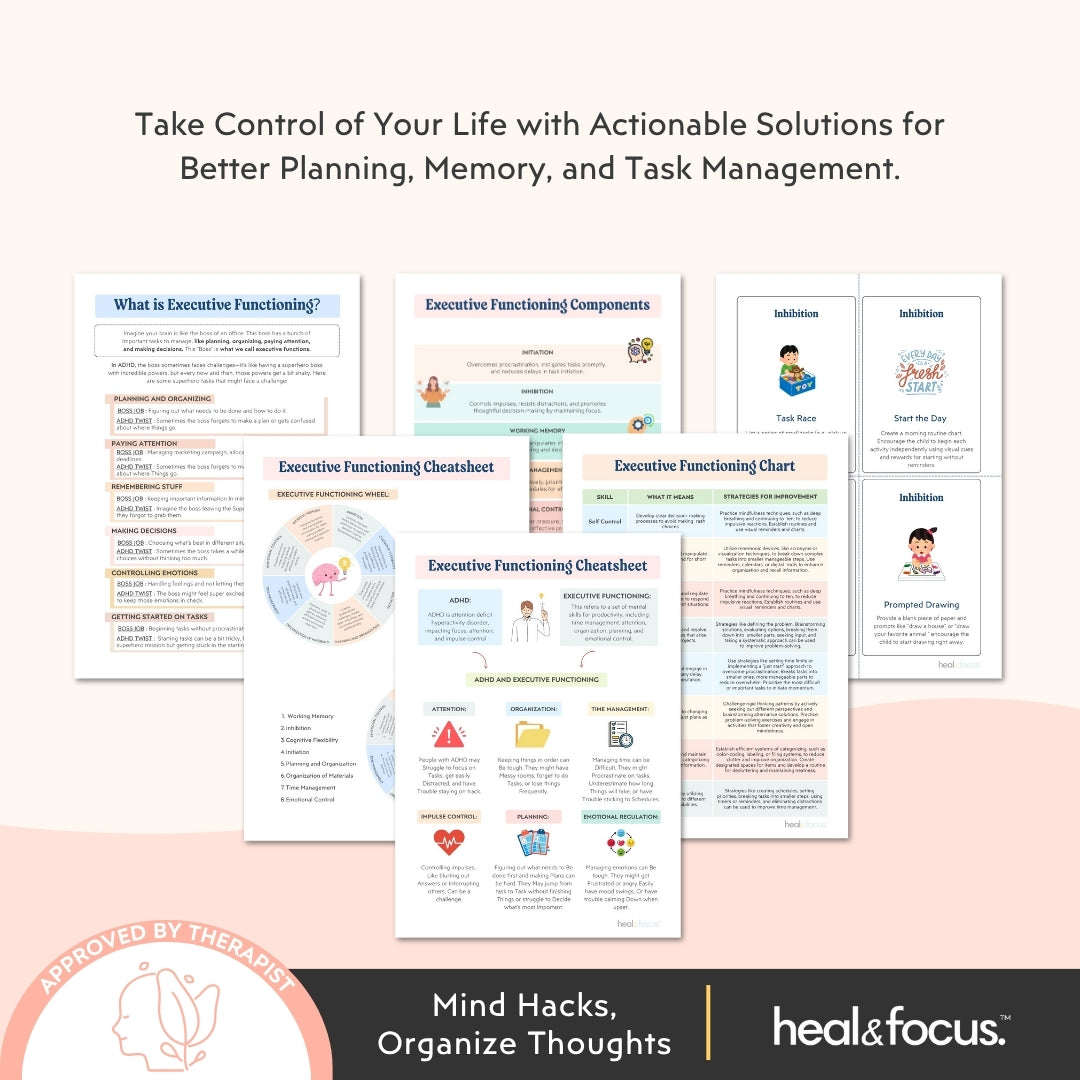 ADHD Executive Functioning Toolkit – Tools for Daily Focus